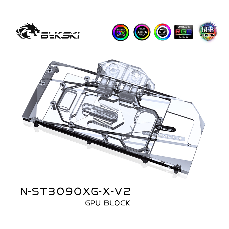 Bykski-bloque de agua para Zot - Rtx 4090 Water Block reseña y precio