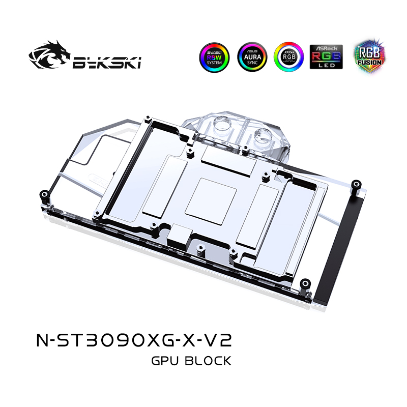 Bykski-bloque de agua para Zot - Rtx 4090 Water Block reseña y precio