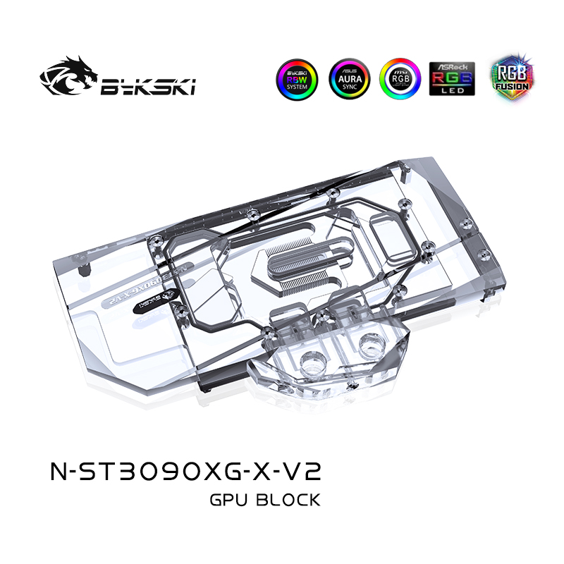 Bykski-bloque de agua para Zot - Rtx 4090 Water Block reseña y precio